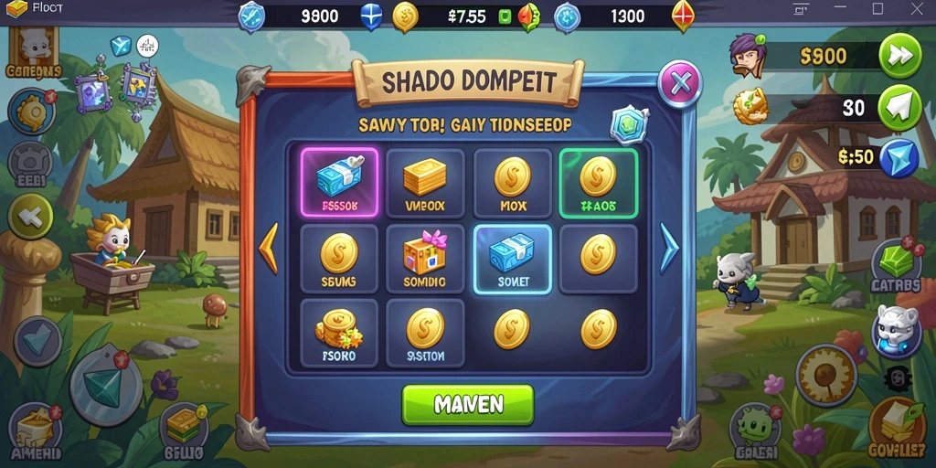Screenshot dari karakter baru yang menarik.