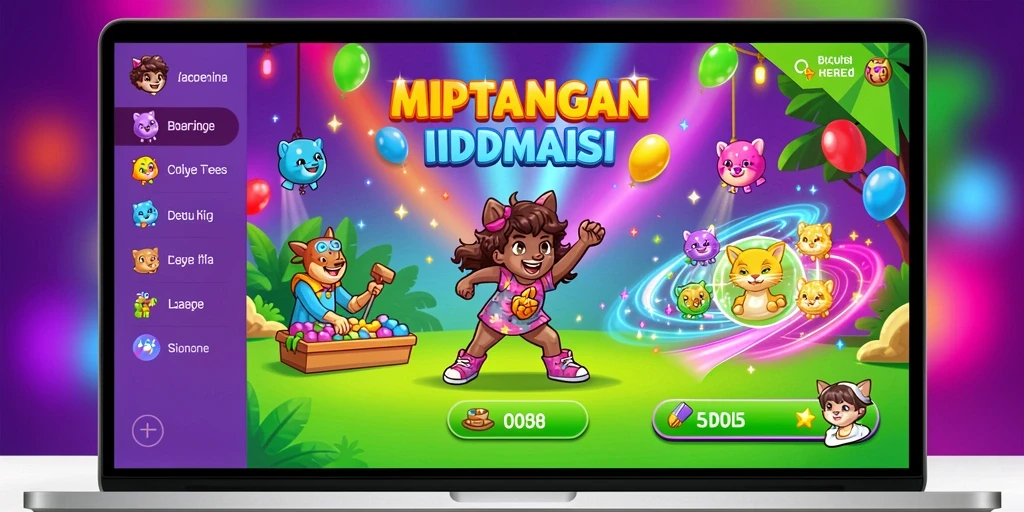 Momen seru saat bertarung melawan musuh.