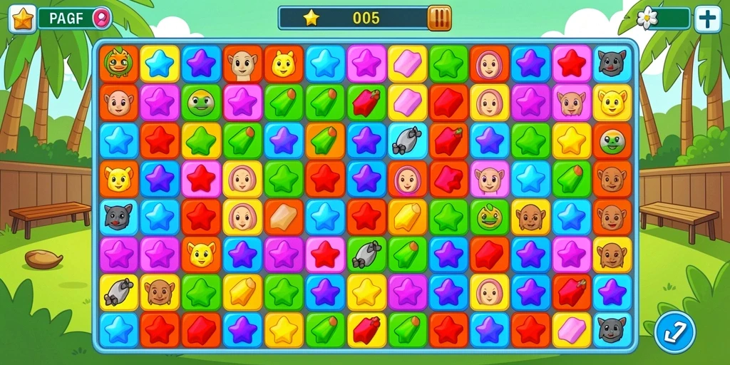 Tangkapan layar dari mode multiplayer yang seru.