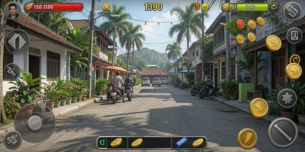 Berbagai lokasi eksotis untuk dijelajahi.