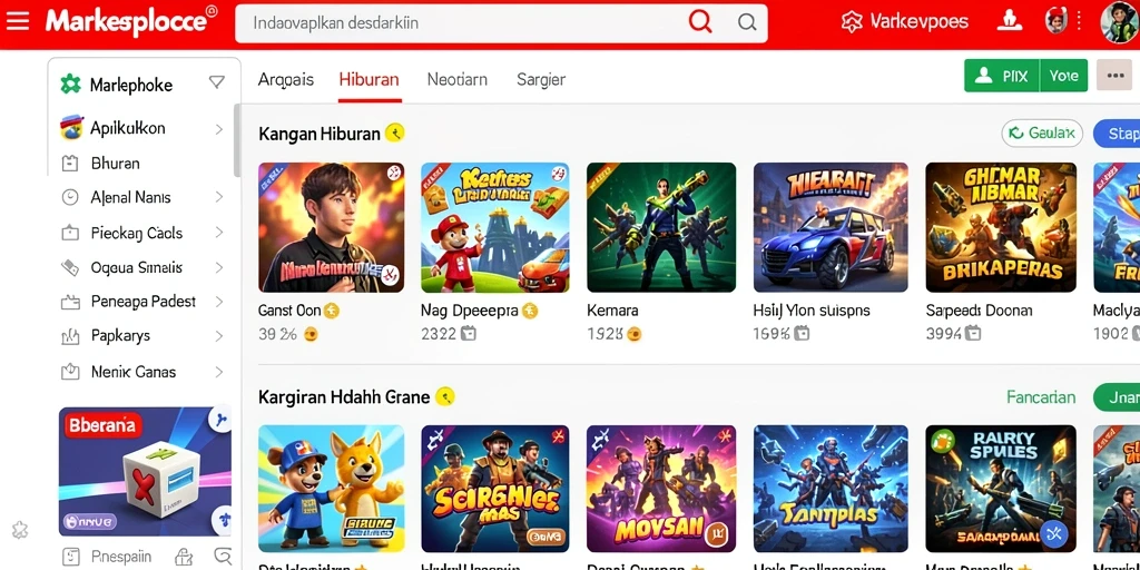 Sistem skor yang kompetitif antara pemain.