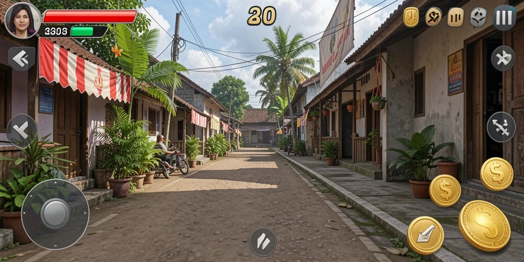 Gambaran interaksi pemain dalam komunitas JKTJKT.