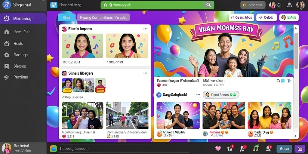 Antarmuka yang mudah digunakan dan diakses.